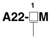 OMRON A22K - Interrupteur - 1