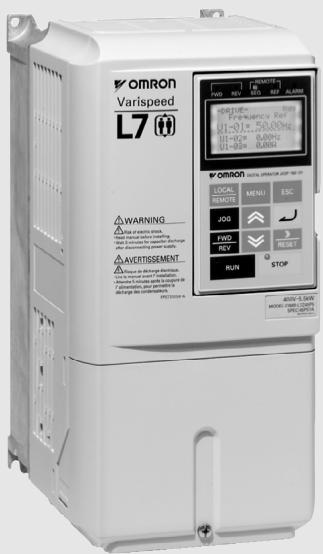 OMRON CIMR-L7Z - Valeurs nominales - 1