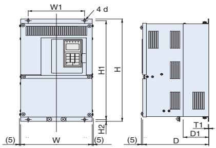 OMRON CIMR-L7Z - Dimensions - 1