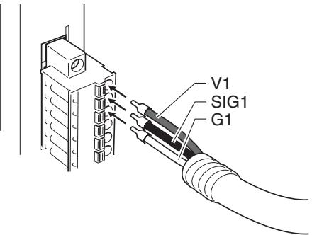 OMRON CJ - 3) Connexion des câbles - 1