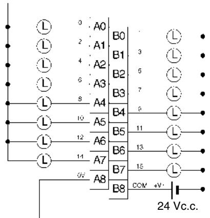 OMRON CJ - Connexions des borniers - 1
