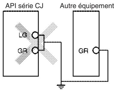 OMRON CJ - Mise à la terre - 5