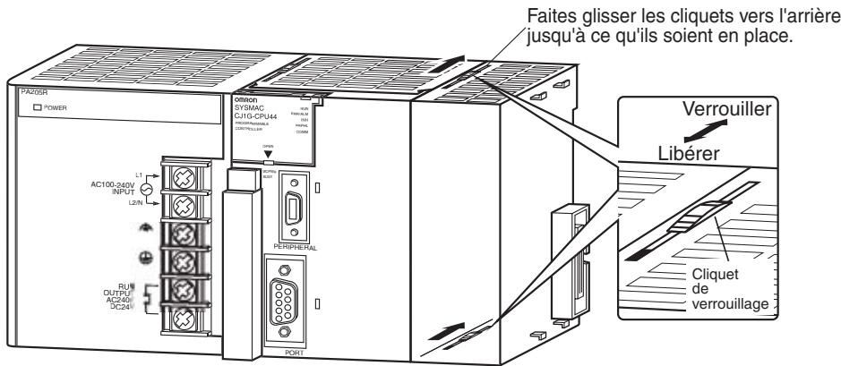 OMRON CJ - 5-2-5 Connexion de composants de l'api - 2