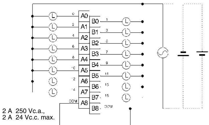 OMRON CJ - Connexions des borniers - 1