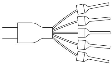 OMRON CJ - Câblage du bornier rs-422a/485 - 4