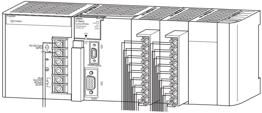 OMRON CJ - Câblage - 1