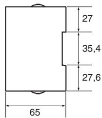 OMRON CJ - Dimensions (unité : mm) - 2