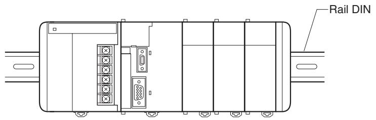 OMRON CJ - 5-2-2 Installation sur un panneau de commande - 1