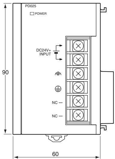 OMRON CJ - Dimensions des cartes - 10