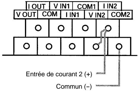 OMRON CPM2C - Câblage des E/S analogiques - 2