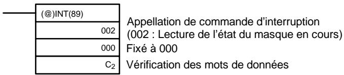 OMRON CPM2C - Lecture de l'etat du masque en cours - 1