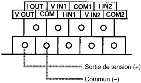OMRON CPM2C - Câblage des E/S analogiques - 3