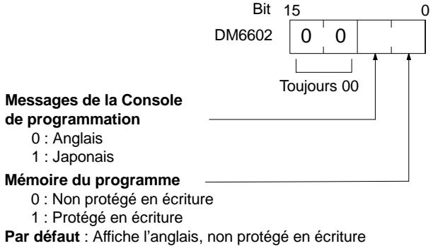 OMRON CPM2C - 1-2-3 Mémoire du programme protégé en écriture - 1
