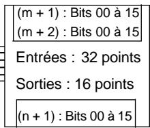 OMRON CPM2C - Affectation des E/S - 1