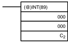 OMRON CPM2C - Masquage ou non masquage des entrées d'interruptions - 1