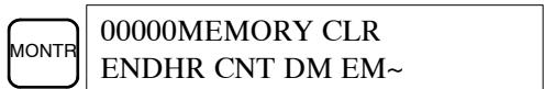 OMRON CQM1H - Tout effacer - 2