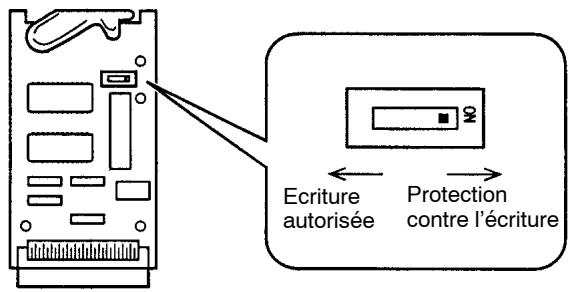 OMRON CQM1H - EEPROM protégée en écriture ou cassettes mémoire flash - 1