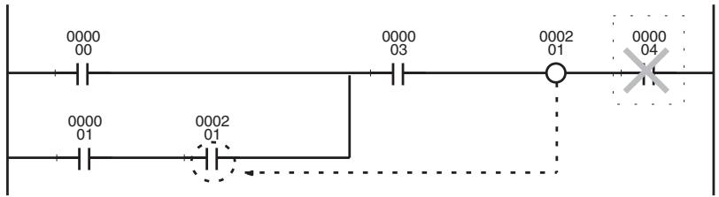 OMRON CS - Restrictions - 4