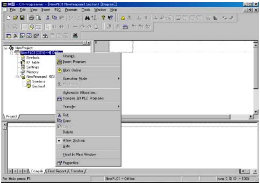 OMRON CS - Méthode de configuration - 1