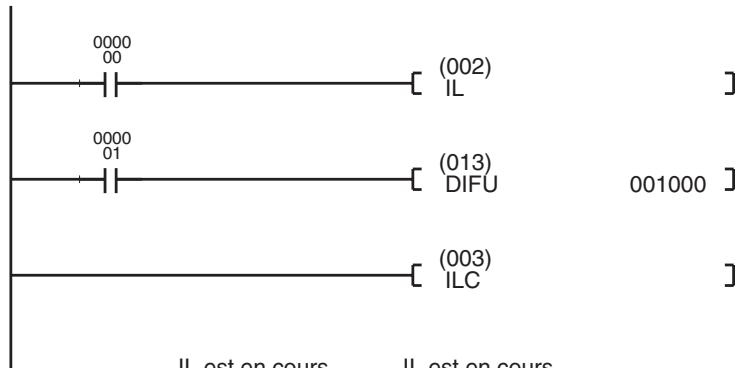 OMRON CS - - Utilisation dans interlocks (instructions il - ILC) - 1