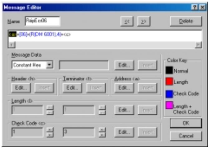 OMRON CX-PROTOCOL - Détermination de la trame [Data] - 1