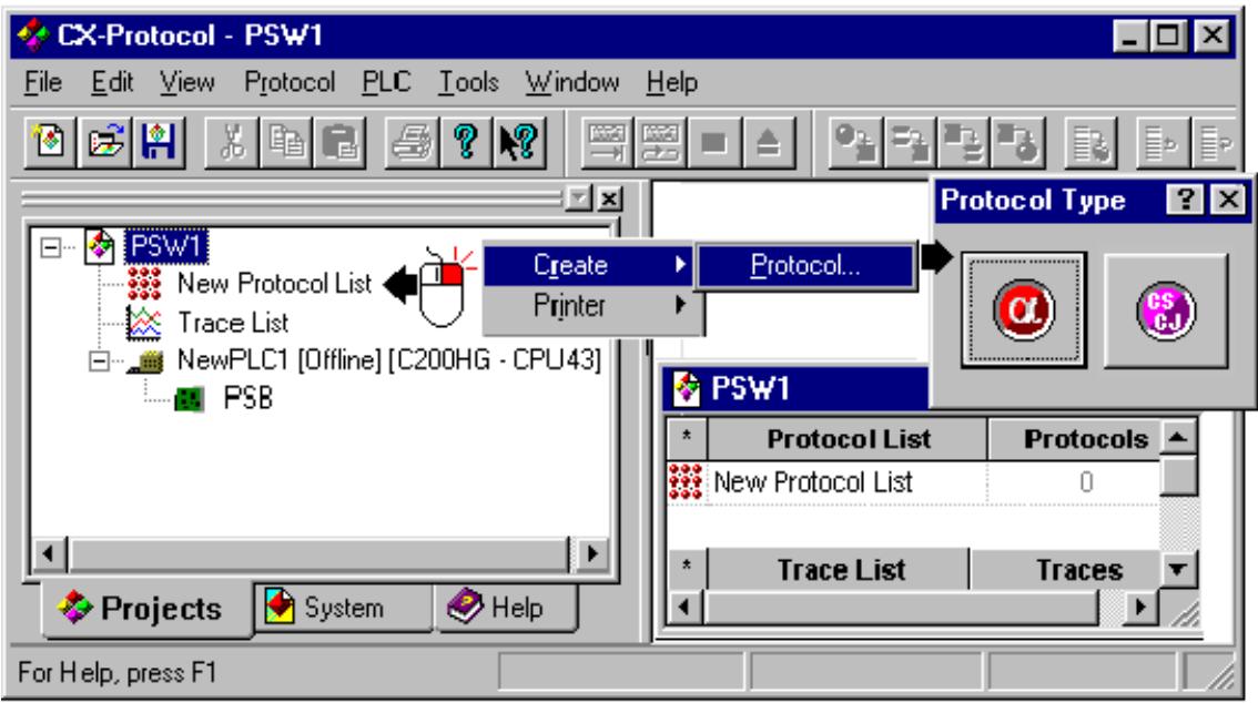 OMRON CX-PROTOCOL - Création d'un protocole - 2