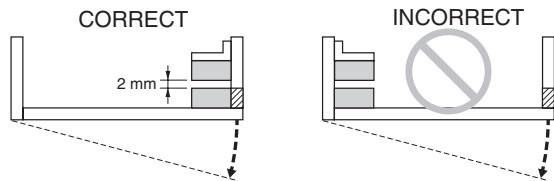 OMRON D40B - Utilisation sur les portes à charnières - 1