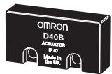 OMRON D40B - Courbes de fonctionnement - 4