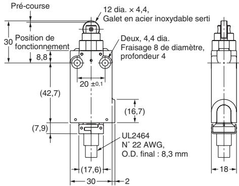 OMRON D4F - Mécanisme d'ouverture directe - 4
