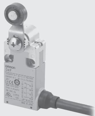 OMRON D4F - L'un des plus petit interrupteur de position du marché. idéal pour les applications destinées aux machines et matériels de petite taille - 2