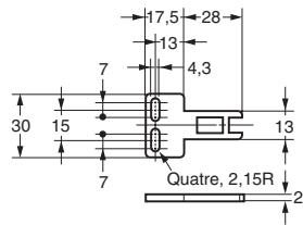 OMRON D4GL - Clés - 1