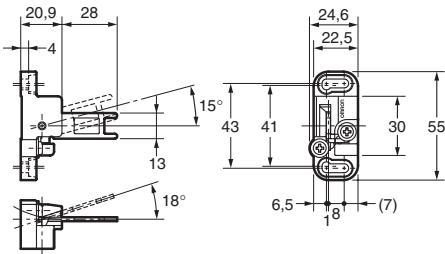 OMRON D4GL - Clés - 4