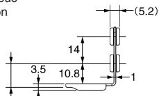 OMRON D4GS-N - Valeurs standard autorisées - 25
