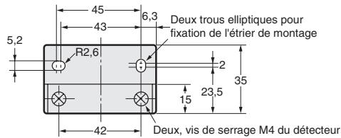 OMRON E2K-C - Étrier montage en l y92e-a34 - 2