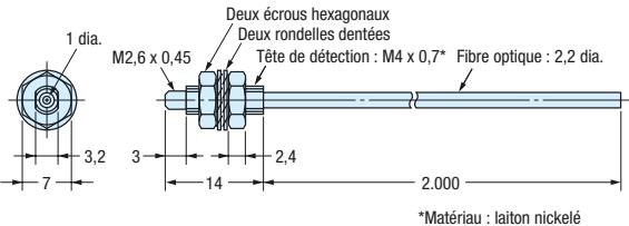 OMRON E32 - Dimensions du produit - 1