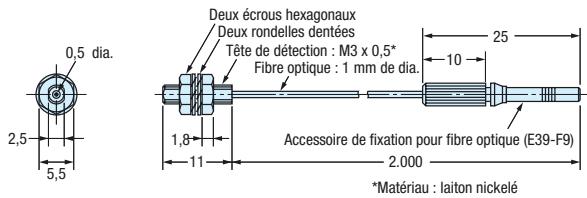 OMRON E32 - Dimensions du produit - 3