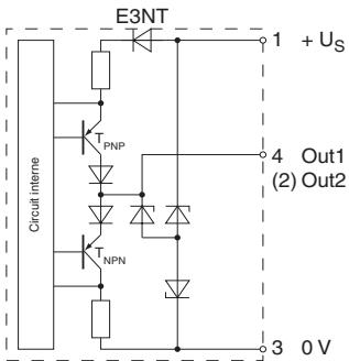 OMRON E3NT - Diagramme du circuit - 1