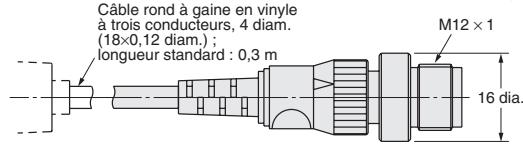 OMRON E3S-C - Modèle de type barrageage (modèle vertical) E3S-CT61(-M1J) - 2
