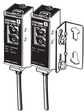 OMRON E3S-C - Modèle de type barrageage (modèle vertical) E3S-CT61(-M1J) - 1