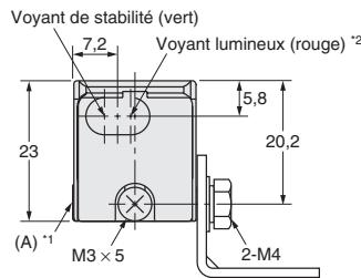 OMRON E3S-C - Modèle de type barrageage (modèle vertical) E3S-CT61(-M1J) - 5