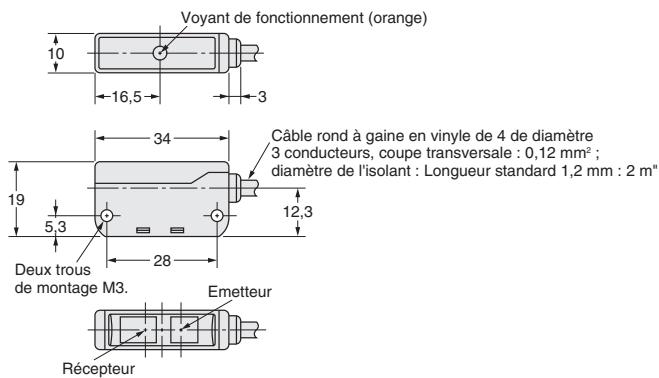 OMRON E3S-LS3 - Schéma du circuit de sortie - 1