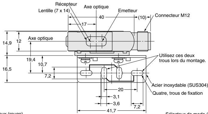 OMRON E3S-R - Type vertical - 8
