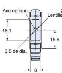 OMRON E3Z-LASER - Capteurs - 5
