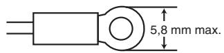 OMRON E5 R - Précautions de câblage - 2