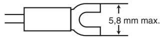 OMRON E5 R - Précautions de câblage - 1
