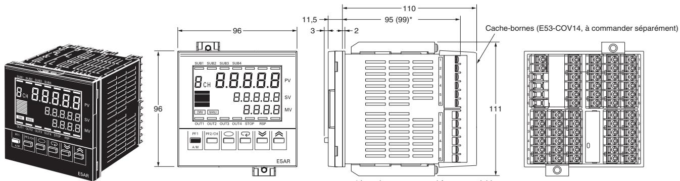 OMRON E5 R - Connections des régulateurs E5AR compatibles devicenet - 1
