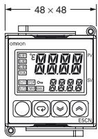 OMRON E5CN - Modèles avec bornes - 2