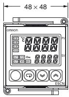 OMRON E5CN - Modèles enfichables - 2