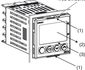 OMRON E5CN - Retrait du régulateur de température de son boîtier - 1