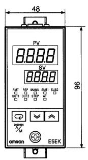OMRON E5EK - Touche affichage - 2